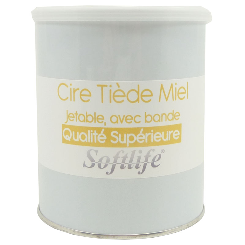 Cire tiede jetable miel pot 800ml
